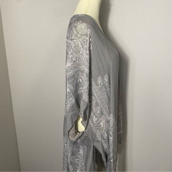 NWT Lana Roux Boho Style Oversize Kimono Cardigan In Women's One Size - Picture 12 of 12